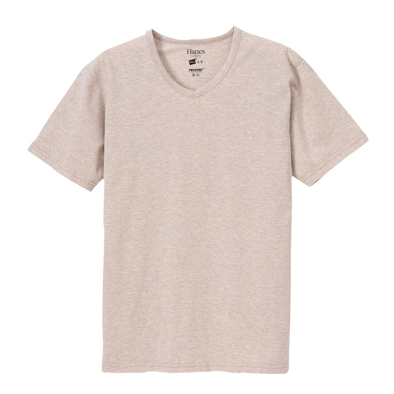 ヘインズ Tシャツ Vネック 半袖 メンズ レディース M・L (トップス ユニセックス シャツ インナー 白 グレー hanes) (在庫限り)