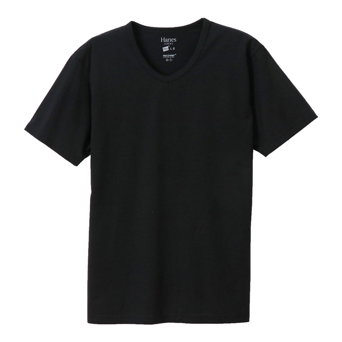 ヘインズ Tシャツ Vネック 半袖 メンズ レディース M・L (トップス ユニセックス シャツ インナー 黒 ネイビー カーキ hanes)