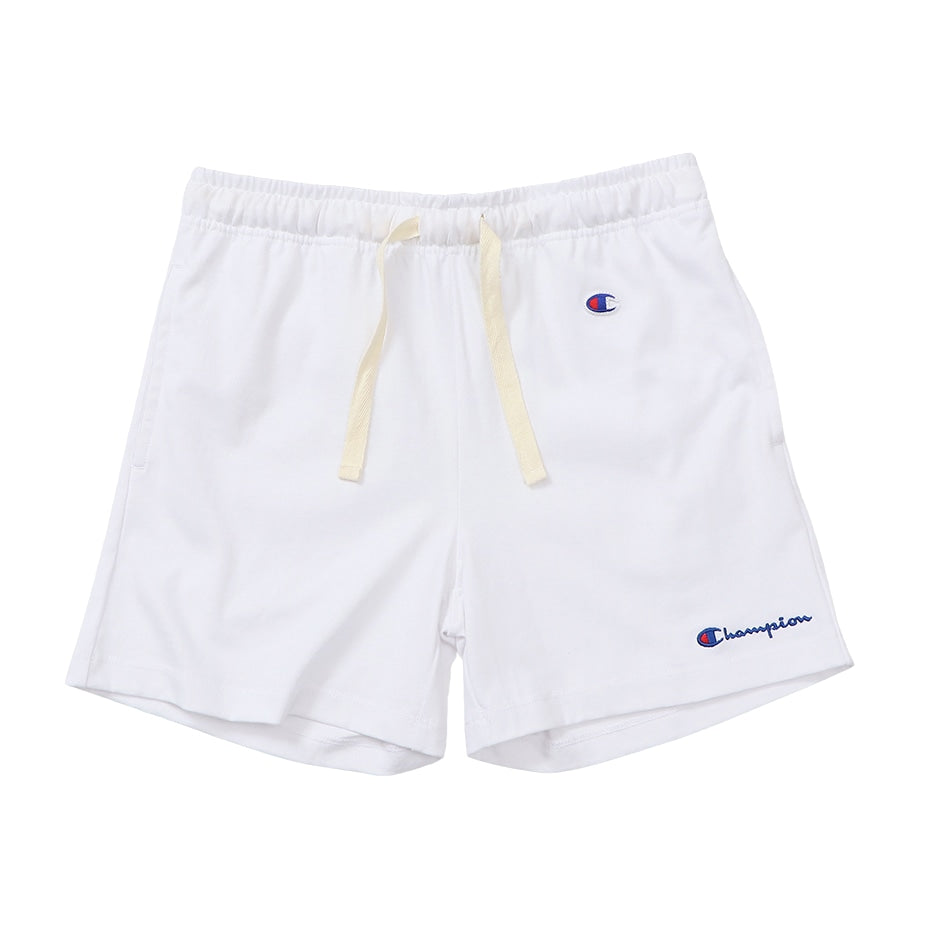 Champion ショートパンツ レディース ハーフパンツ ボトム 綿100% 無地 M・L チャンピオン 春 夏 半ズボン 部屋着 ルームウェア シンプル スポーツ 女子 (在庫限り)