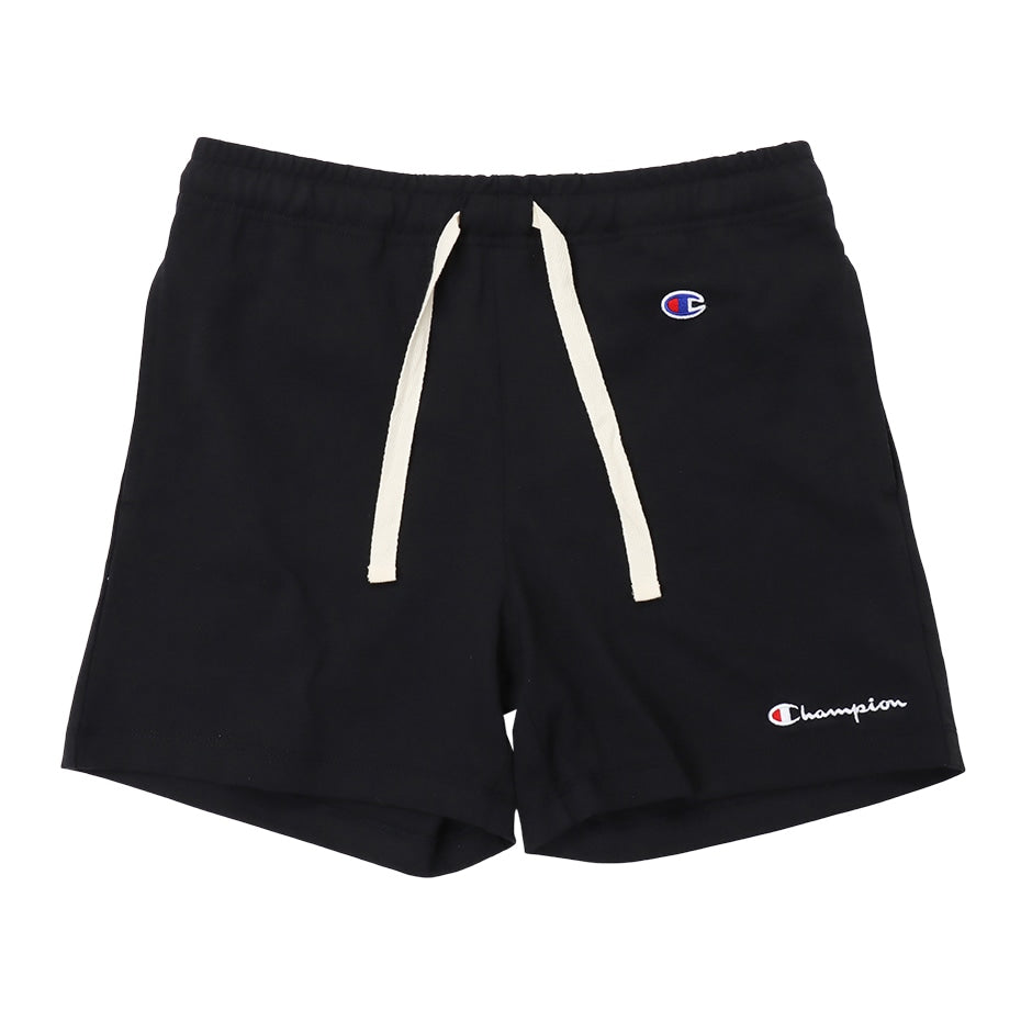Champion ショートパンツ レディース ハーフパンツ ボトム 綿100% 無地 M・L チャンピオン 春 夏 半ズボン 部屋着 ルームウェア シンプル スポーツ 女子 (在庫限り)
