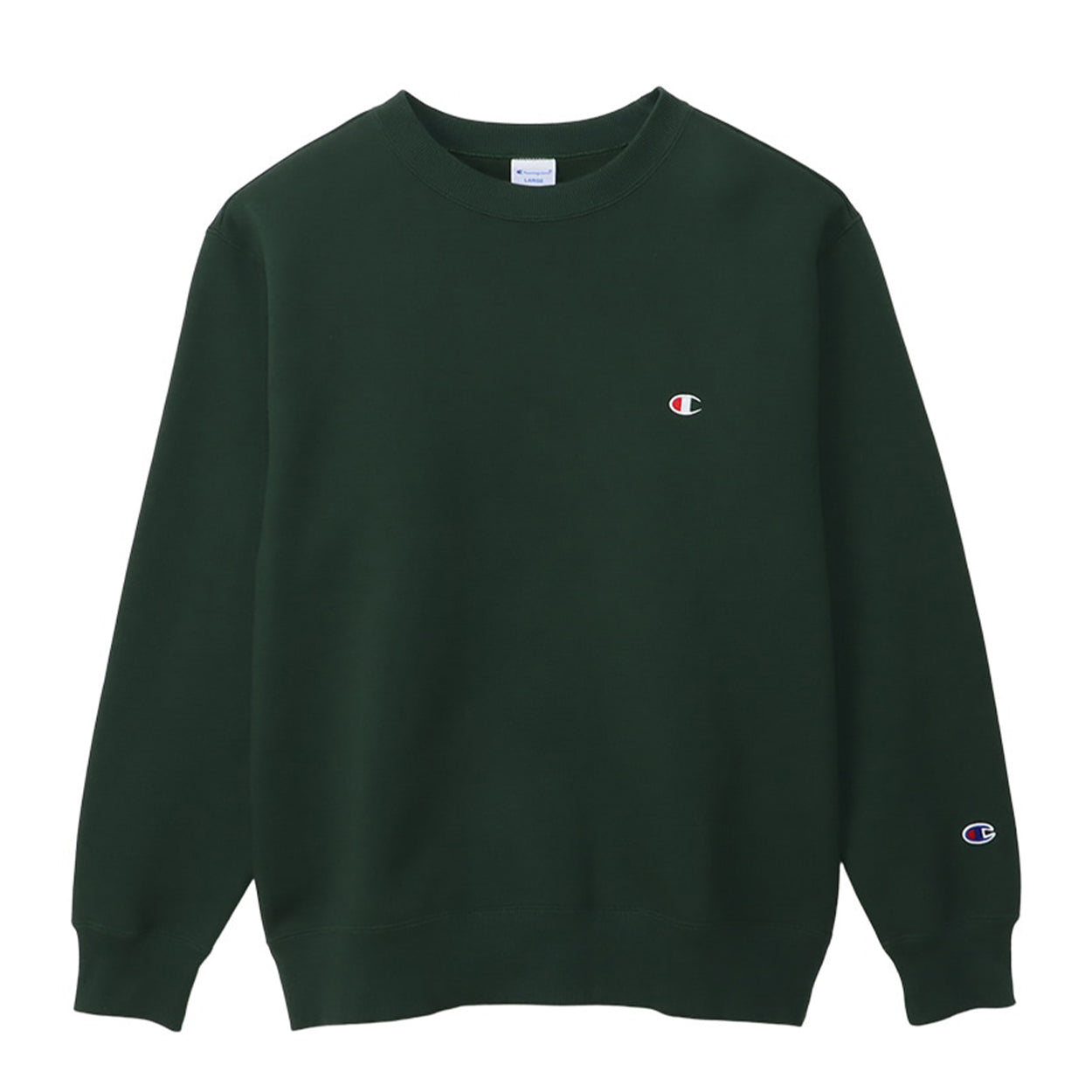 Champion メンズ クルーネック スウェットシャツ M~XXL (チャンピオン 長袖 トレーナー 綿混)