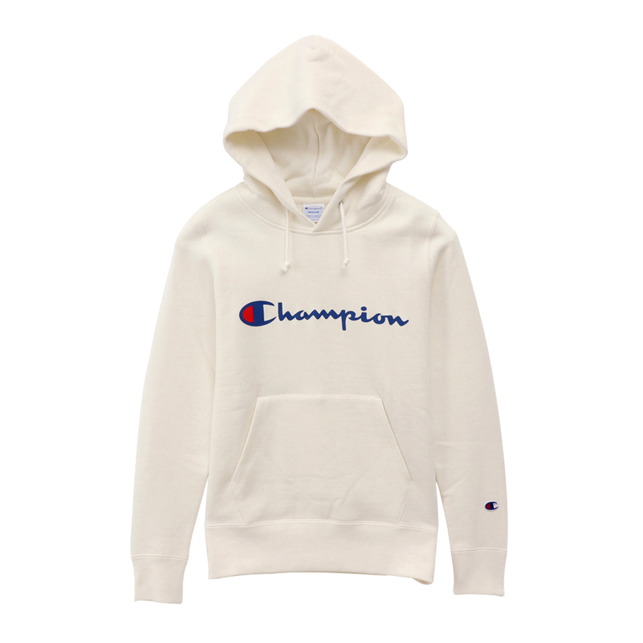 Champion レディース プルオーバー スウェットパーカー M・L (ロゴプリント チャンピオン ブランド ベーシック) (在庫限り)