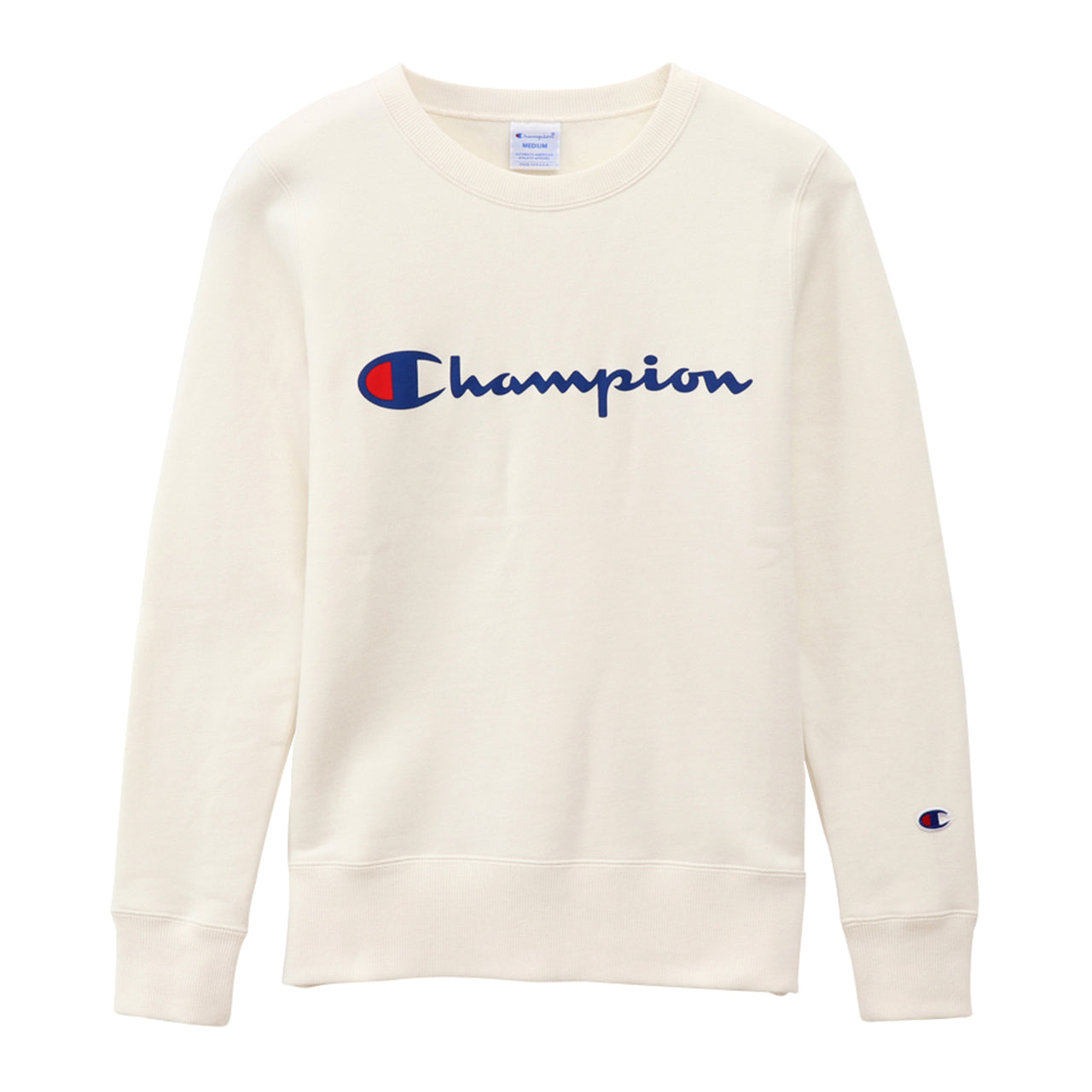 チャンピオン スウェット レディース トレーナー 長袖 トップス M・L (champion 女性 綿 コットン 丸首 クルーネック M L) (在庫限り)