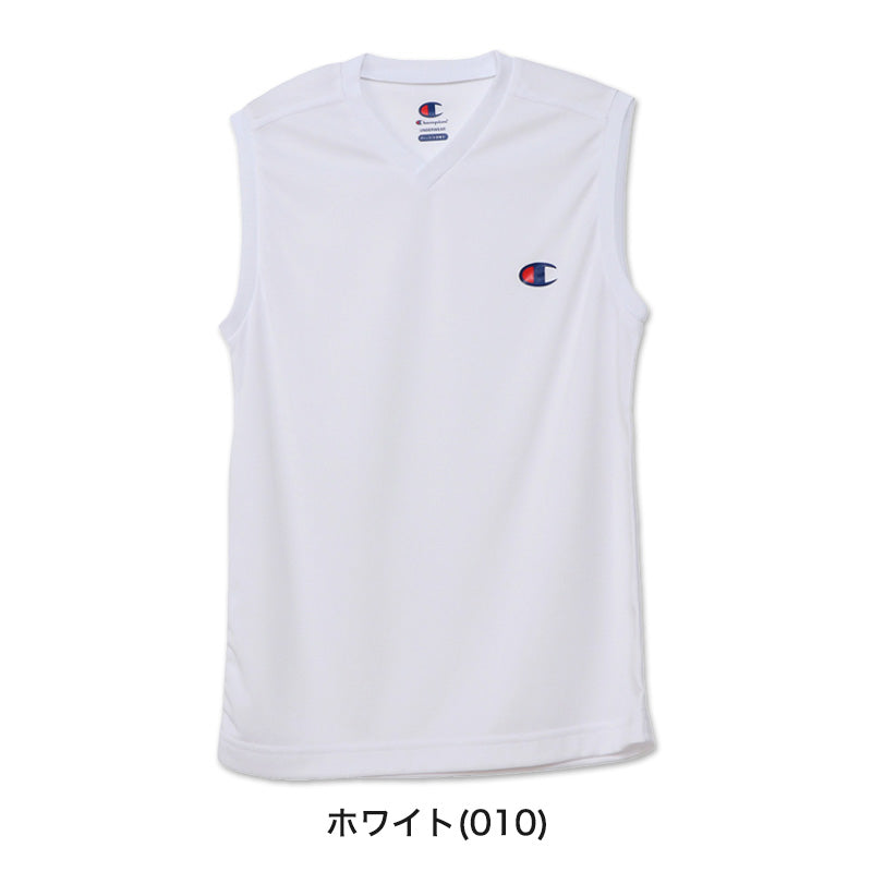 ヘインズ Champion ボーイズ メッシュ スリーブレスシャツ 130cm~160cm (Champion ジュニア ロゴ )