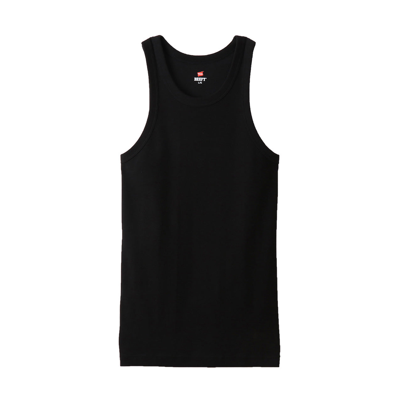 ヘインズ BEEFY-T ビーフィー タンクトップ メンズ リブ M~XL Hanes 無地 肌着 下着 綿 コットン インナー 男性 hanes M L XL トップス