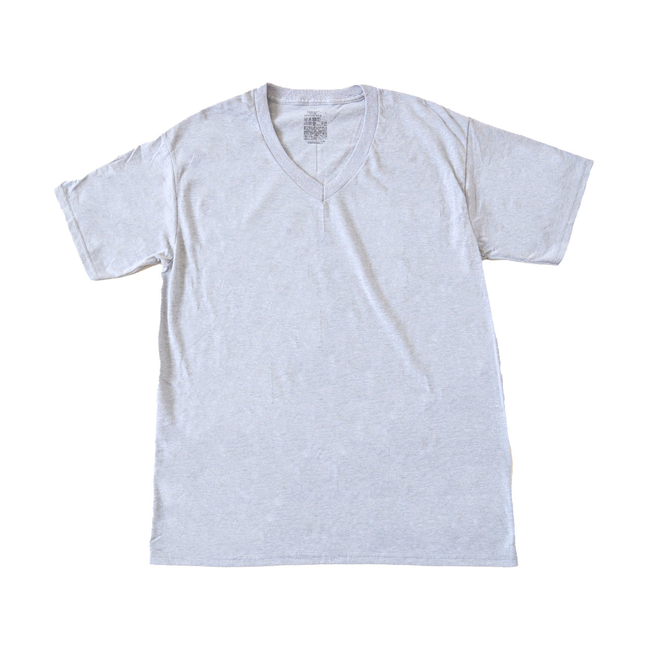ヘインズ メンズ Tシャツ Vネック インナー 半袖 綿 3枚組 M~LL Hanes 綿100 インナーシャツ アンダーウェア 肌着 下着 男性 無地 v首 コットン