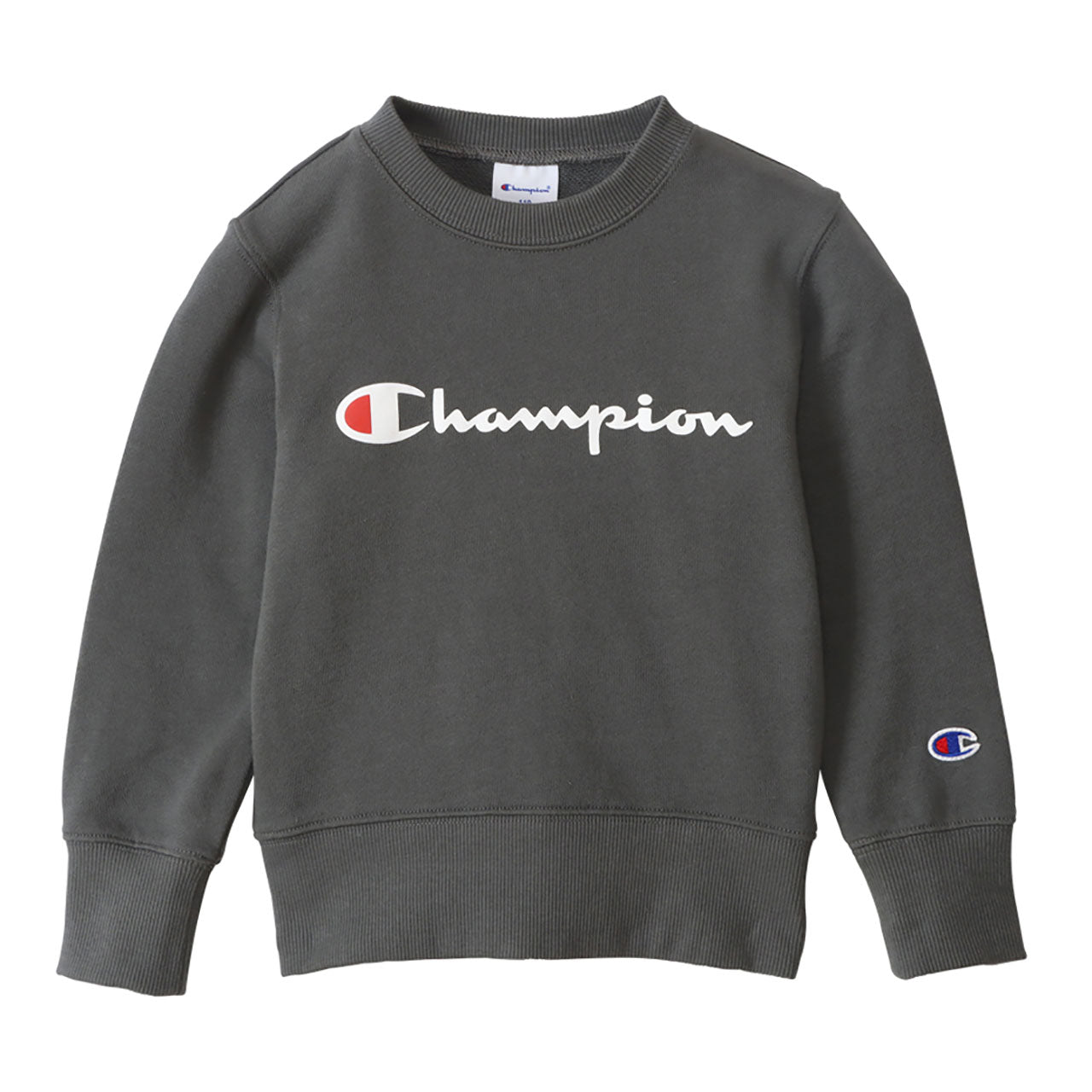 チャンピオン キッズ スウェット トレーナー 100cm~160cm champion 子供 ボーイズ ガールズ 綿 裏毛 (在庫限り)