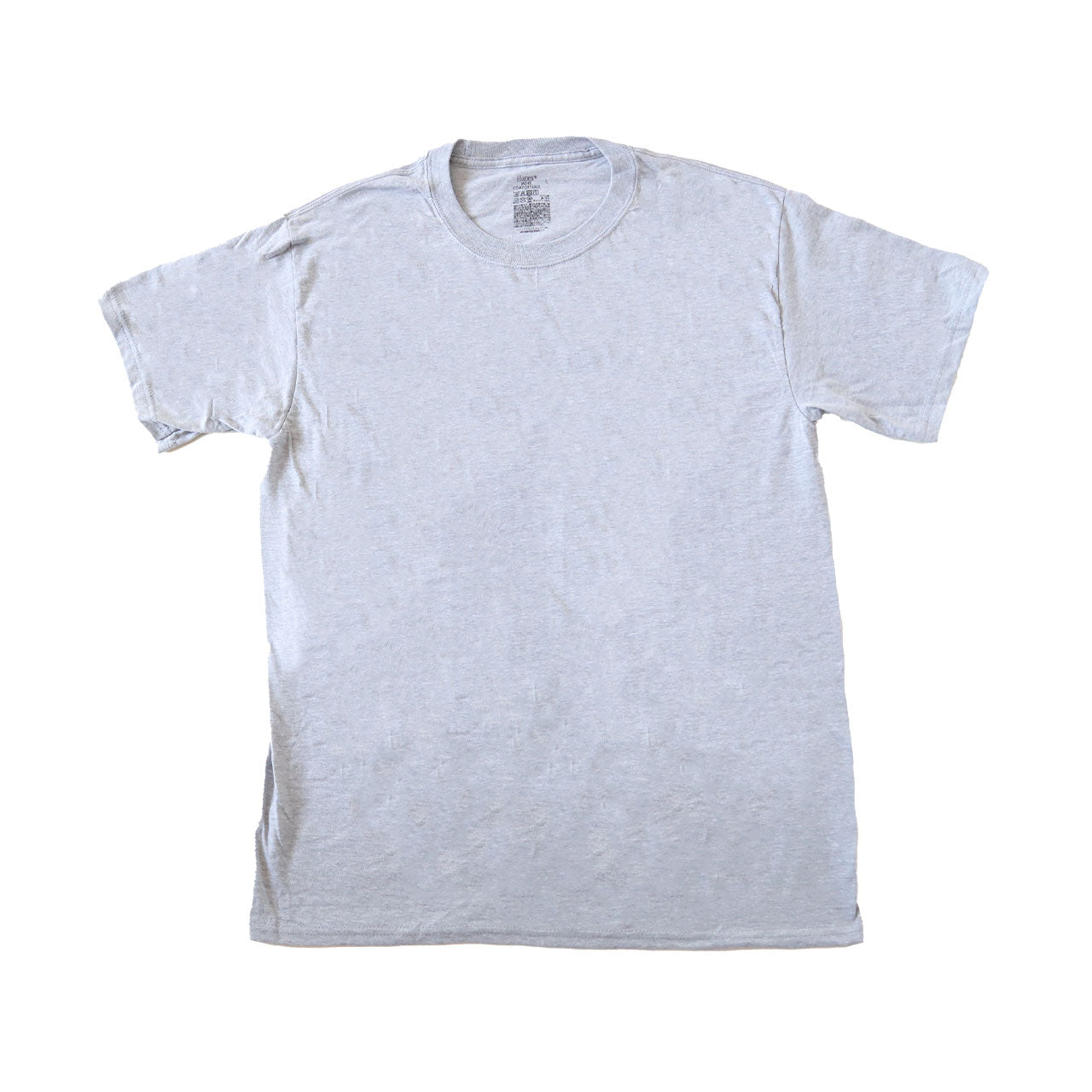 ヘインズ メンズ Tシャツ クルーネック 3枚組 M~LL Hanes 綿100% インナー アンダーウェア 肌着 下着 男性 セット インナーシャツ