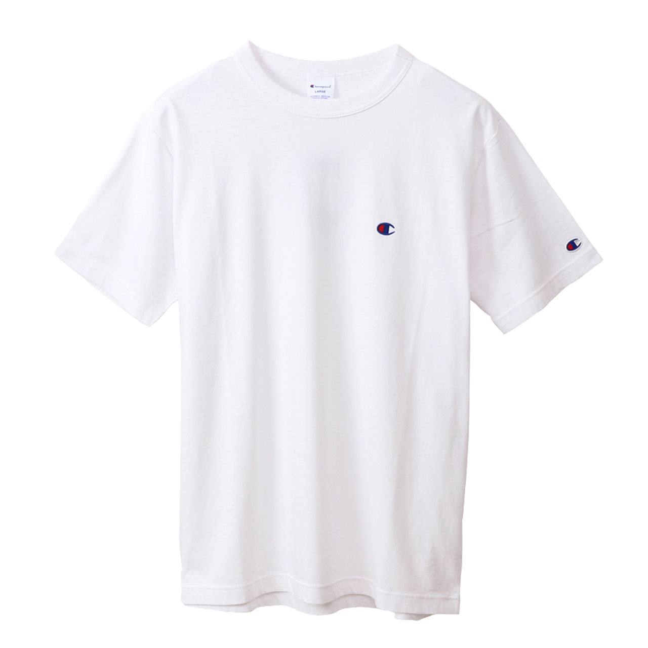チャンピオン 半袖Tシャツ S~XL (tシャツ 綿 コットン メンズ 下着 シャツ 肌着 インナーシャツ トップス クルーネック) (在庫限り)