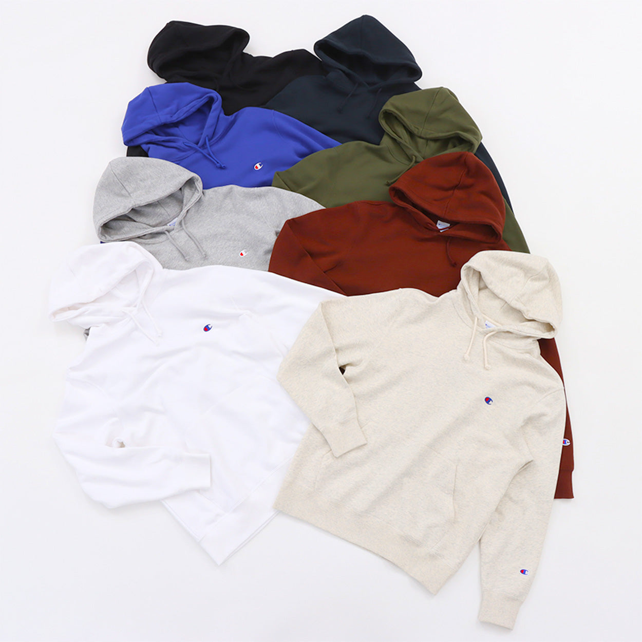 チャンピオン パーカー メンズ スウェット プルオーバー シンプル 定番 M~XXL (Champion 男性 2L 3L 大きいサイズ スウェットパーカー アメカジ 長袖 フード付き 綿混) (送料無料) (在庫限り)