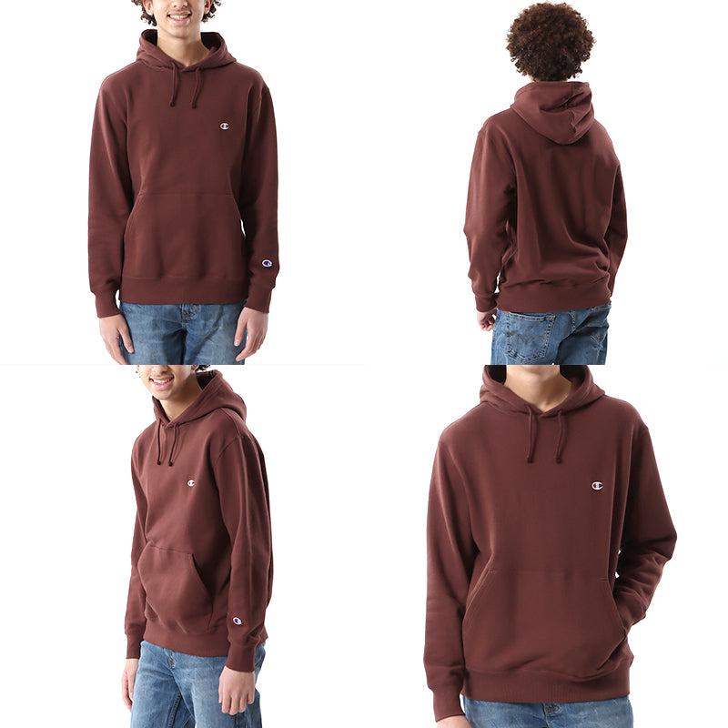 チャンピオン パーカー メンズ スウェット プルオーバー シンプル 定番 M~XXL (Champion 男性 2L 3L 大きいサイズ スウェットパーカー アメカジ 長袖 フード付き 綿混) (送料無料) (在庫限り)