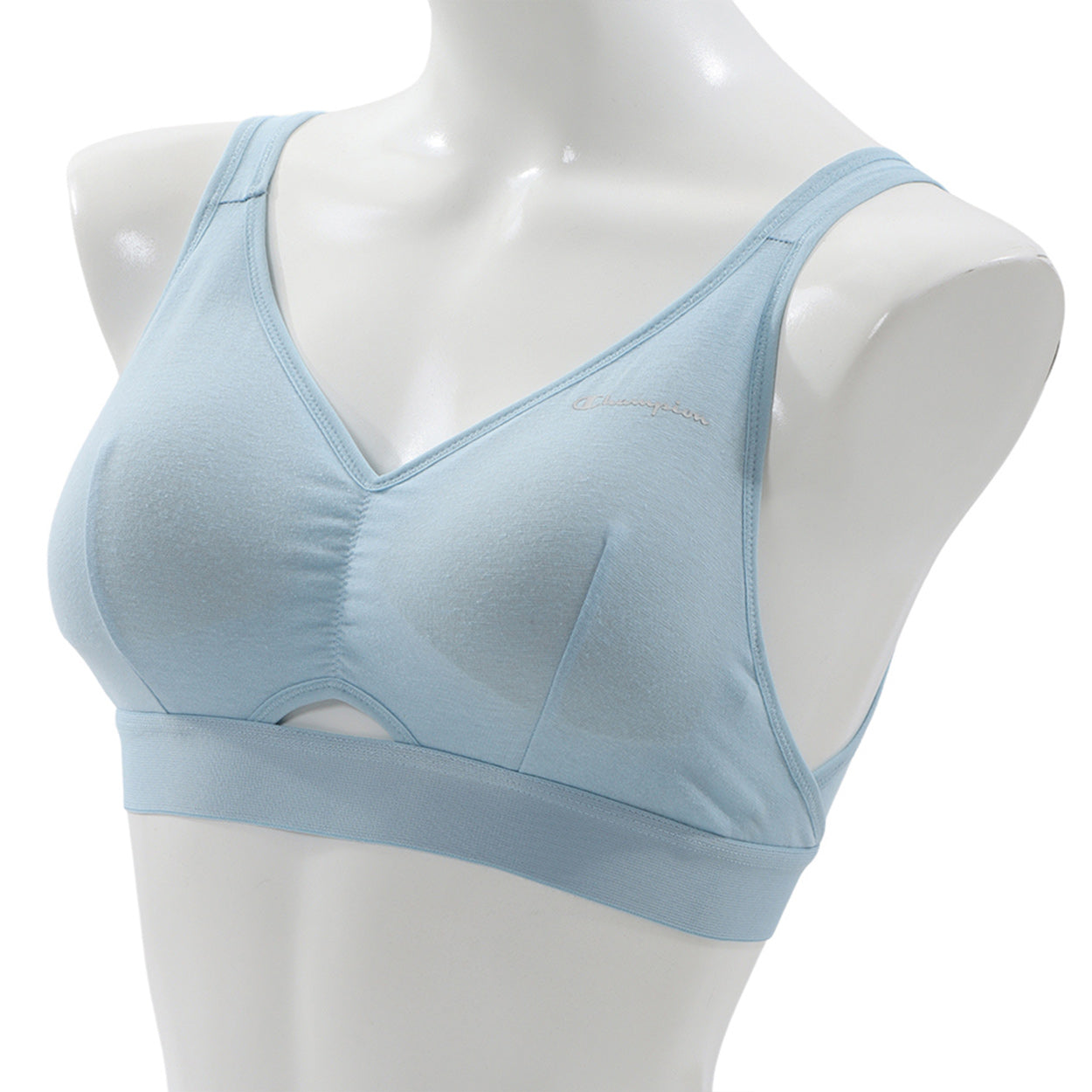 チャンピオン スポーツブラ 綿混 レディース 下着 インナー ノンワイヤーブラ S~L champion S M L ブラジャー コットン ソフトブラ 婦人 女性 (在庫限り)