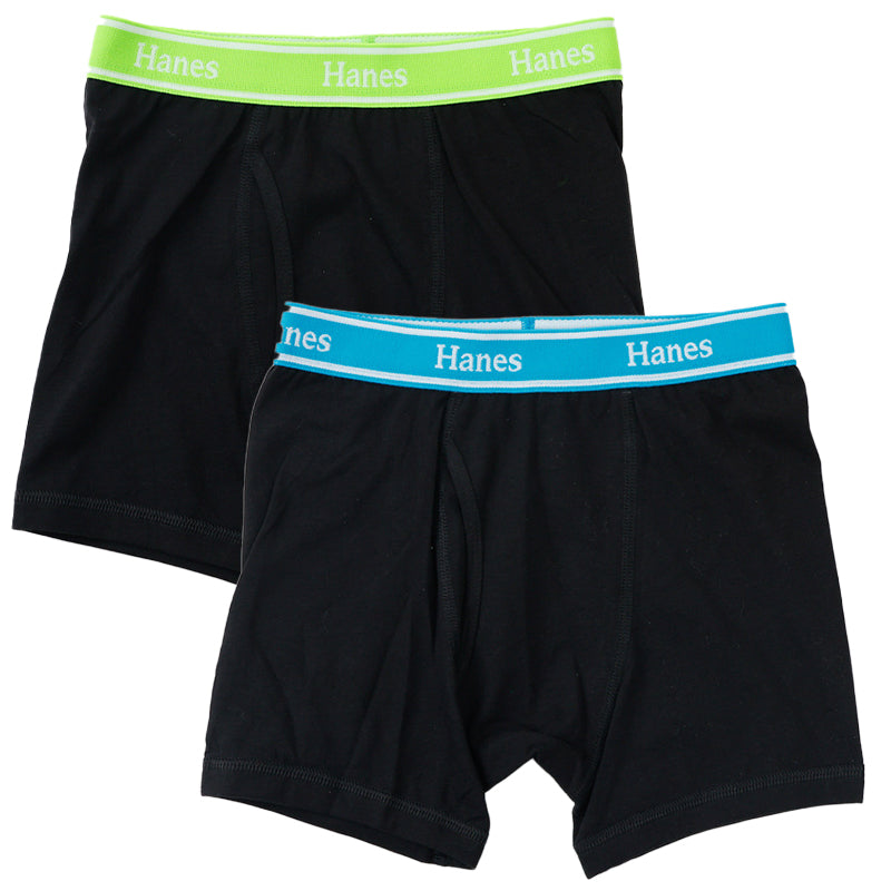 ボクサーパンツ ボクサーブリーフ ボクサー キッズ ジュニア 前開き 2枚組 130~160cm 子供 下着 男の子 パンツ 130 140 150 160 ジュニア インナー 綿 無地 柄