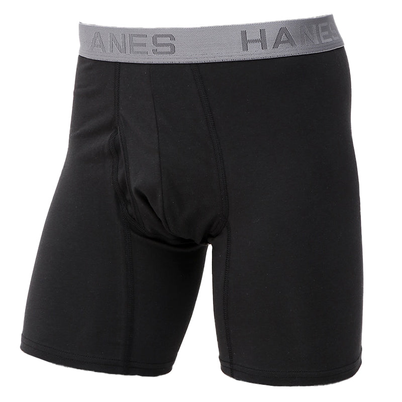 ボクサーブリーフ メンズ 下着 ヘインズ 前開き パンツ ムレ 無地 M L LL Hanes インナー ニオイ 通気性 ボクサー ブリーフ 男性 紳士 メッシュ 伸縮性 ストレッチ