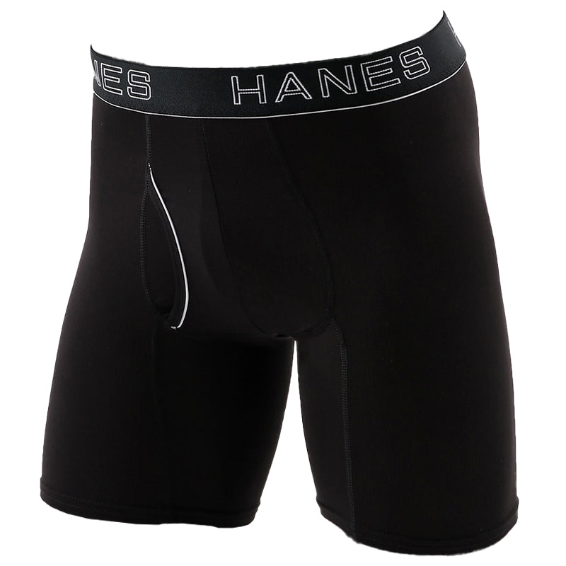 ボクサーブリーフ メンズ 下着 ヘインズ 前開き パンツ ムレ 無地 M L LL Hanes インナー ニオイ 通気性 ボクサー ブリーフ 男性 紳士 メッシュ 伸縮性 ストレッチ