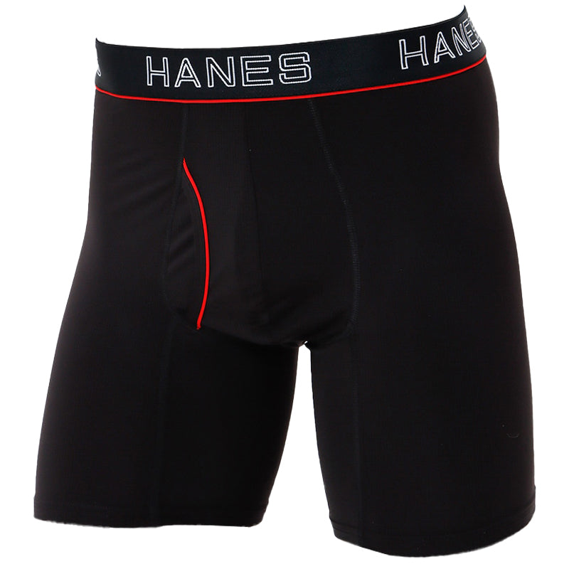ボクサーブリーフ メンズ 下着 ヘインズ 前開き パンツ ムレ 無地 M L LL Hanes インナー ニオイ 通気性 ボクサー ブリーフ 男性 紳士 メッシュ 伸縮性 ストレッチ