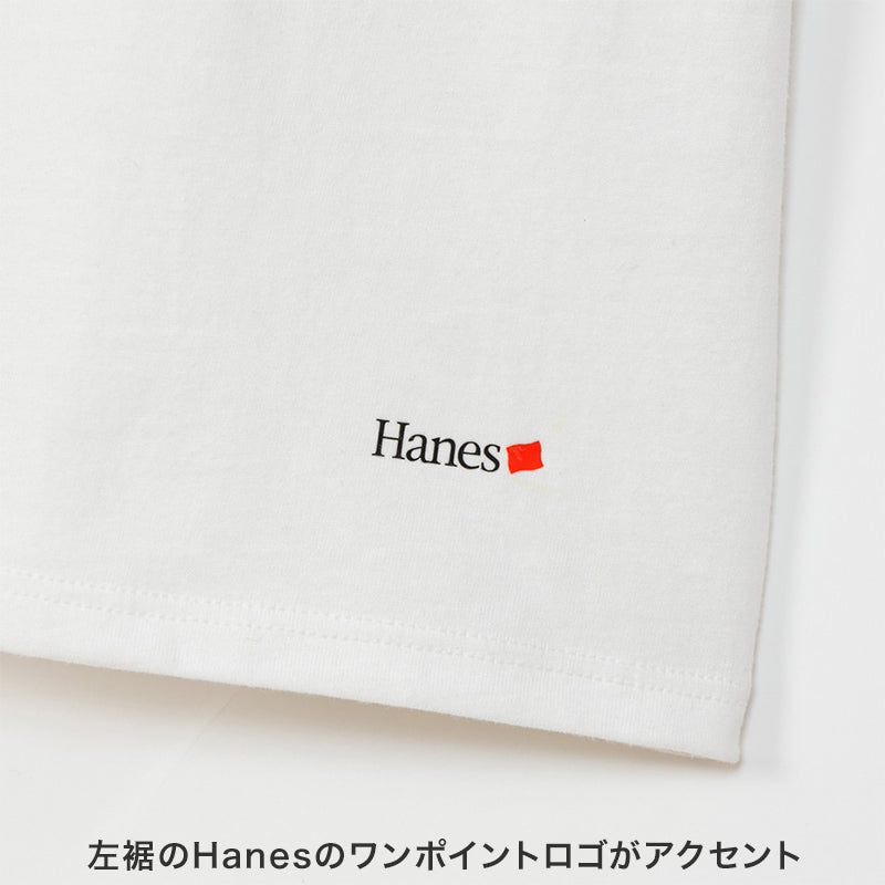 メンズ ヘインズ クルーネック 半袖 Tシャツ 2枚組 M~LL Hanes 丸首 メンズシャツ シャツ メンズインナー インナー トップス 大きいサイズ