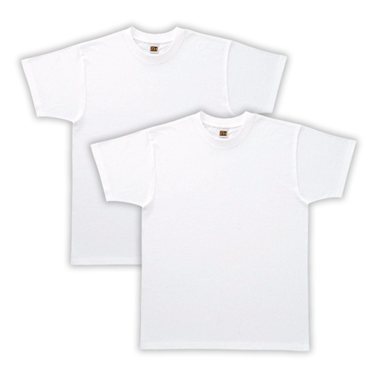グンゼ Tシャツ メンズ 半袖 綿100% 2枚組 M~LL (下着 シャツ 綿 肌着 インナーシャツ クルーネック インナー 無地 GTホーキンス)
