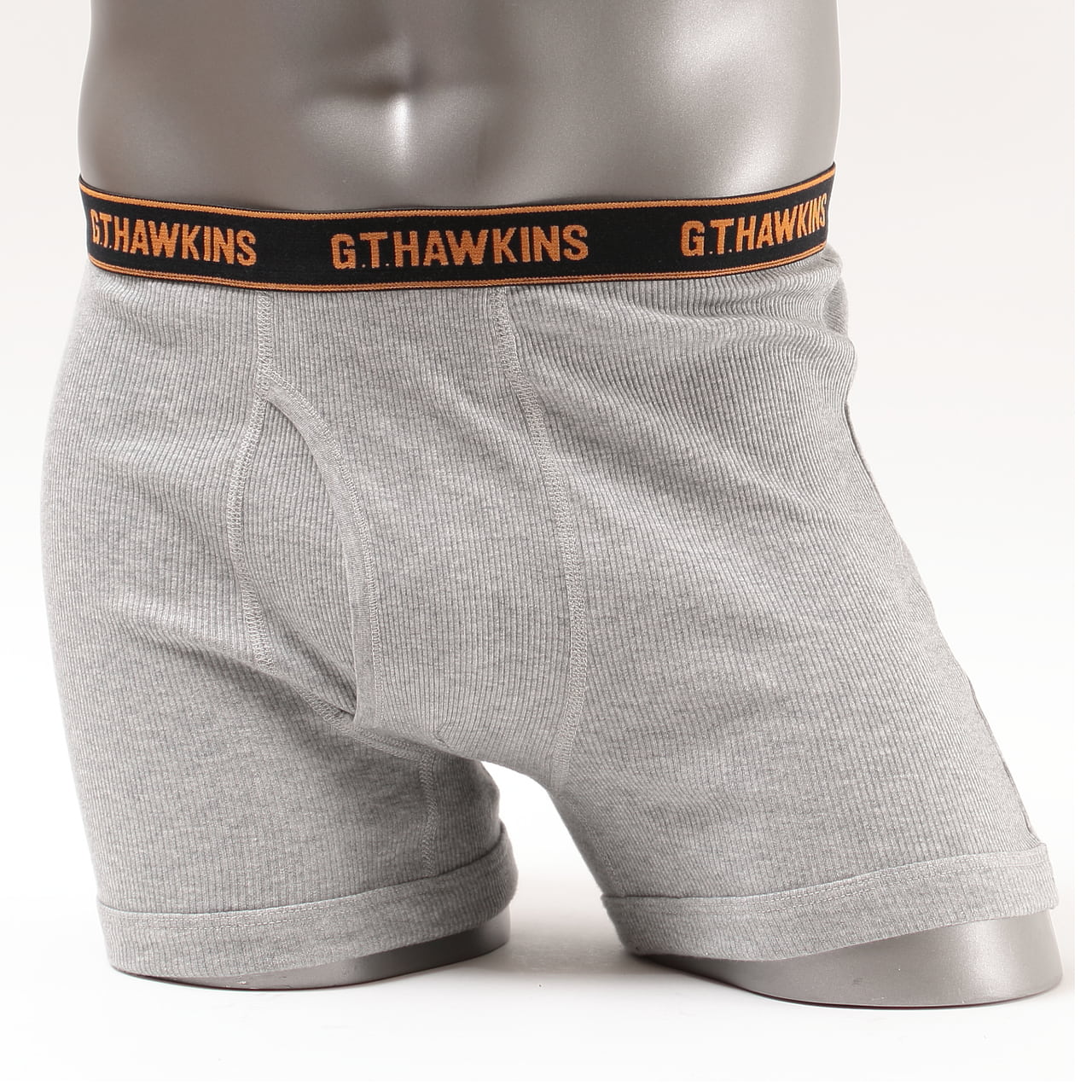 グンゼ ボクサーパンツ メンズ 綿100 リブ ボクサーブリーフ 前開き M~LL ボクサー 綿 下着 綿100% インナー パンツ 前あき 男性 紳士 無地 M L LL GTホーキンス (在庫限り)