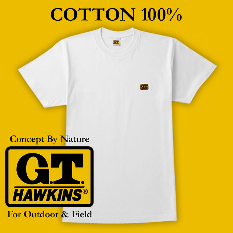 グンゼ tシャツ インナー メンズ 綿100% 半袖 クルーネック 丸首 M~LL Tシャツ コットン ワンポイント 刺繍 ロゴ 男性 男子 紳士 肌着 下着 シンプル M L LL GTホーキンス