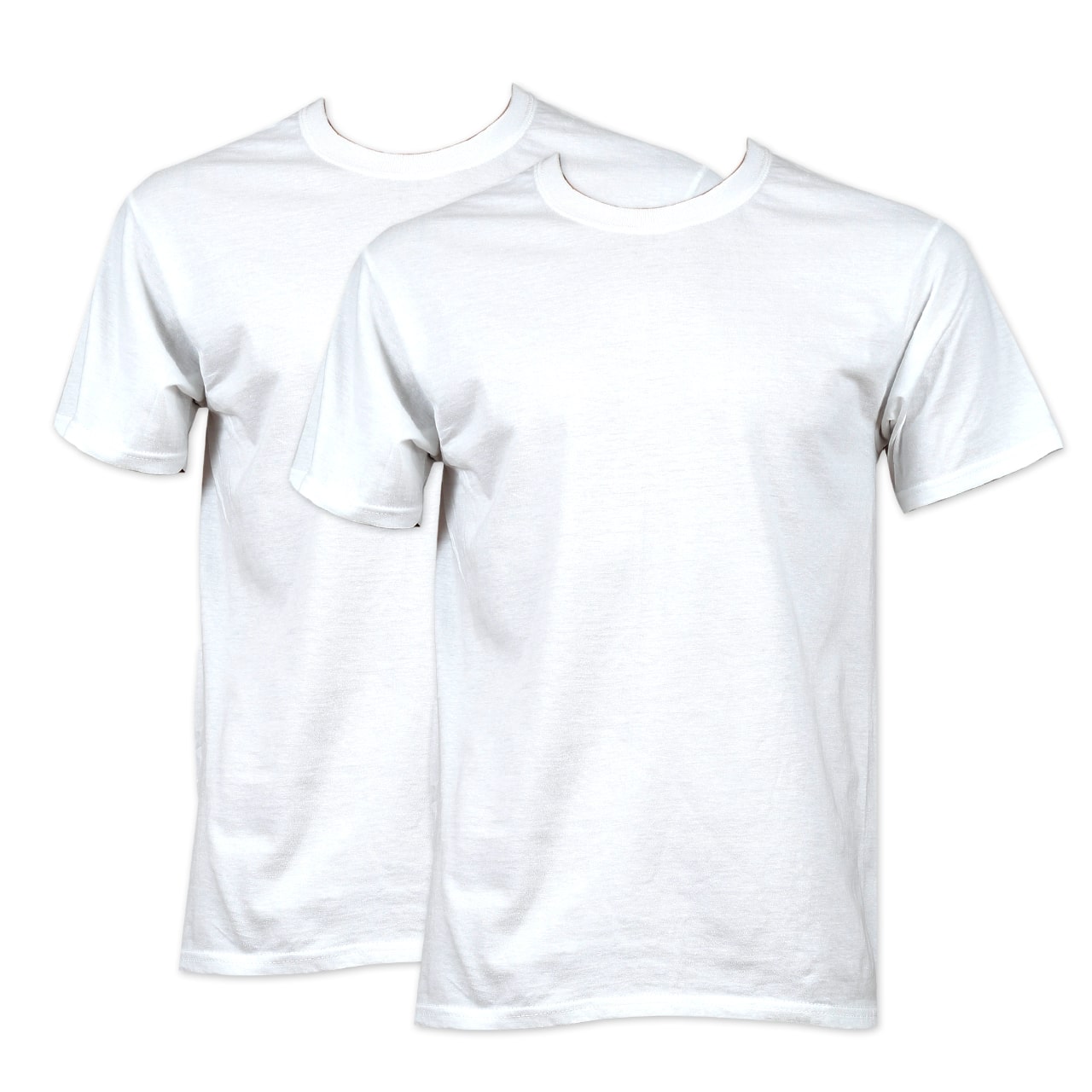 ヘインズ ビジカジ魂 クルーネックTシャツ 2枚組 M~LL (Hanes BIZICAZI DAMASHII メンズ 綿100% 白 黒) (在庫限り)