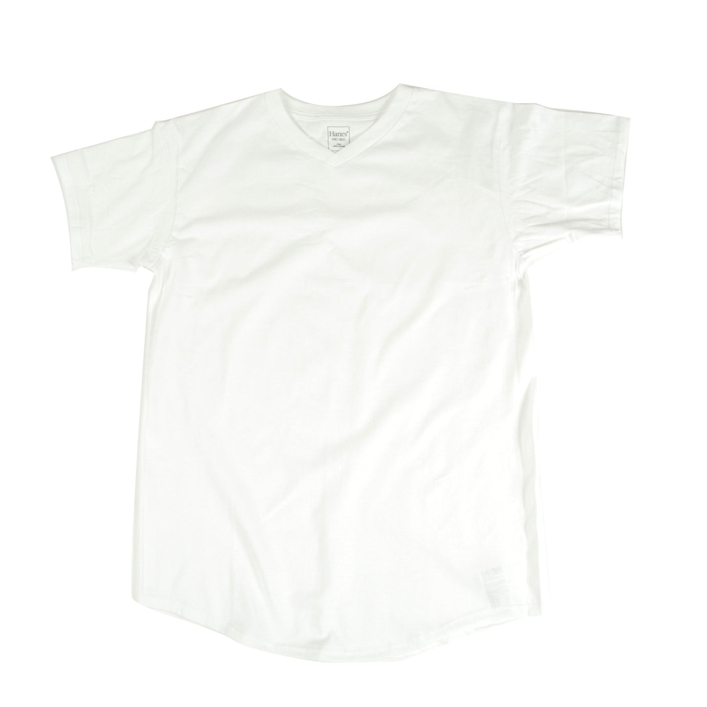Hanes Undies ビッグTシャツ フリーサイズ(M-L) (レディース コットン Vネック ヘインズ) (在庫限り)