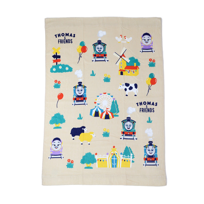 お昼寝タオル タオルケット 保育園 キャラクター 大判バスタオル 約85×115cm (お昼寝ケット バスタオル 大判 幼稚園 入園 入園準備 キャラクタータオル ベビーケット タオル キッズ ベビー)