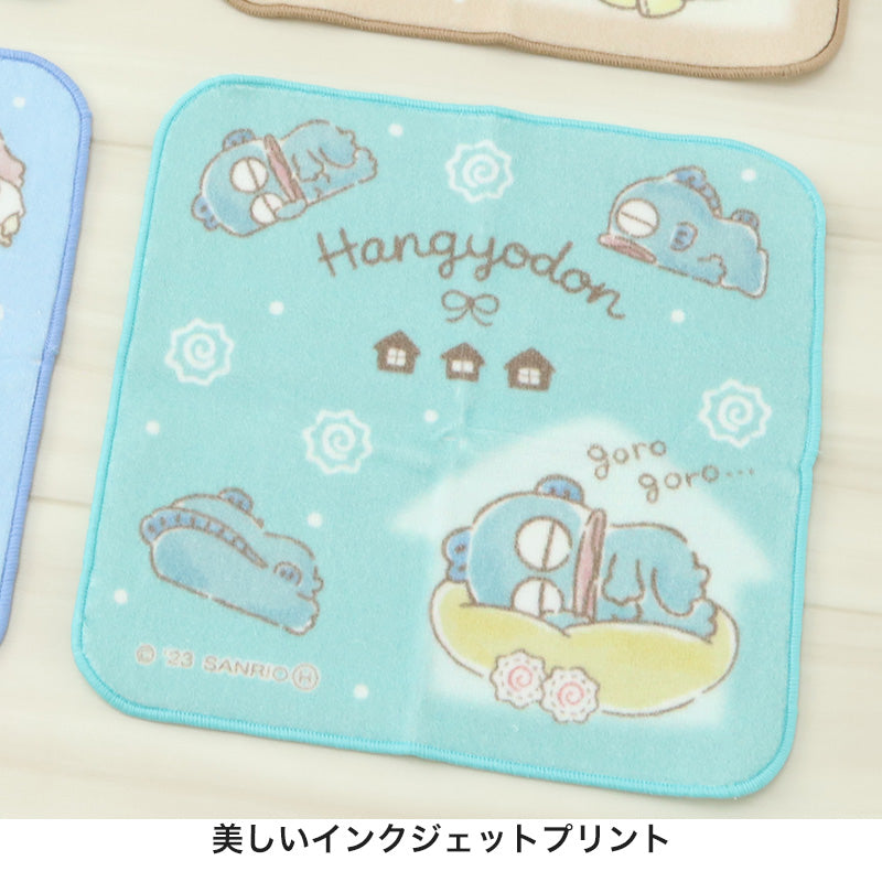 ハンドタオル タオル サンリオ ハンカチ キャラクター キッズ 子供 保育園 幼稚園 小学生 約20×20cm 景品 ギフト 粗品 プチハンドタオル ウォッシュタオル おしぼりタオル 子供用タオル 入園