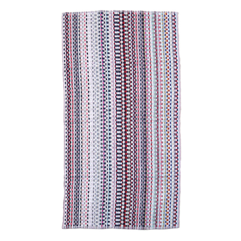 バスタオル タオル 綿100% おしゃれ バス用品 インテリア 雑貨 エコテックス 約60×120cm カラフル エコタオル eco