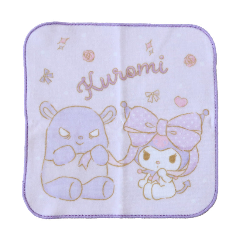 ハンドタオル タオル サンリオ ハンカチ キャラクター キッズ 子供 保育園 幼稚園 小学生 約20×20cm 景品 ギフト 粗品 プチハンドタオル ウォッシュタオル おしぼりタオル 子供用タオル 入園