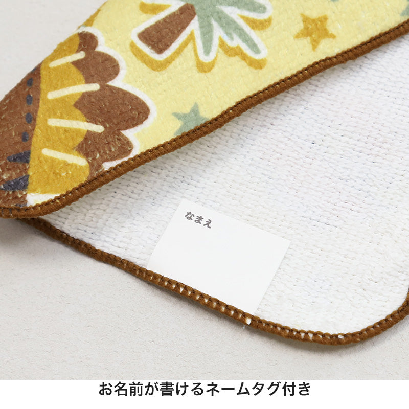 ハンドタオル ハンカチ 5枚組 柄違い キッズ 子供 保育園 幼稚園 小学生 小学校 約16×16cm プチハンドタオル ウォッシュタオル おしぼりタオル 3P 子供用タオル 入園 ネームタグ まとめ買い セット