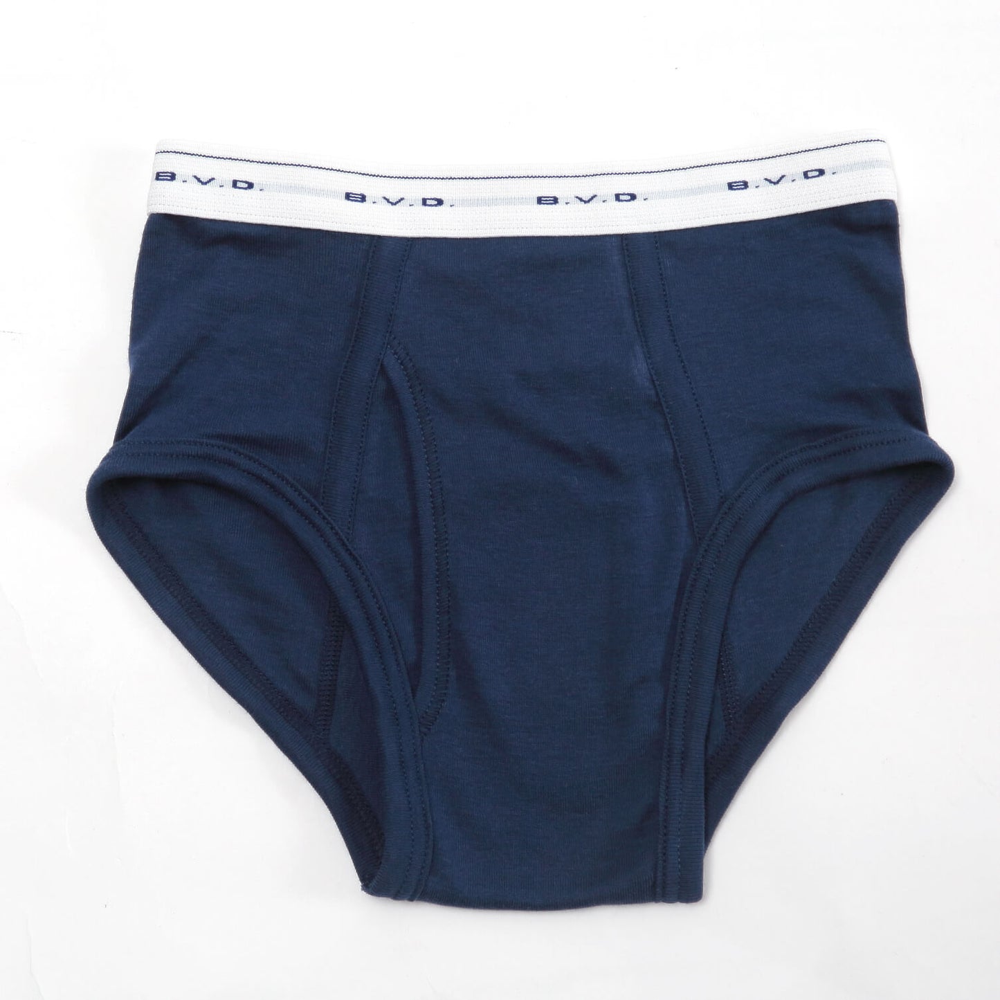 BVD 子ども 男の子 カラーブリーフ はき込み深め 綿100% 130~160cm (ボーイズ インナー パンツ 下着 男子 男児 キッズ グレー ブルー 130 140 150 160) (在庫限り)