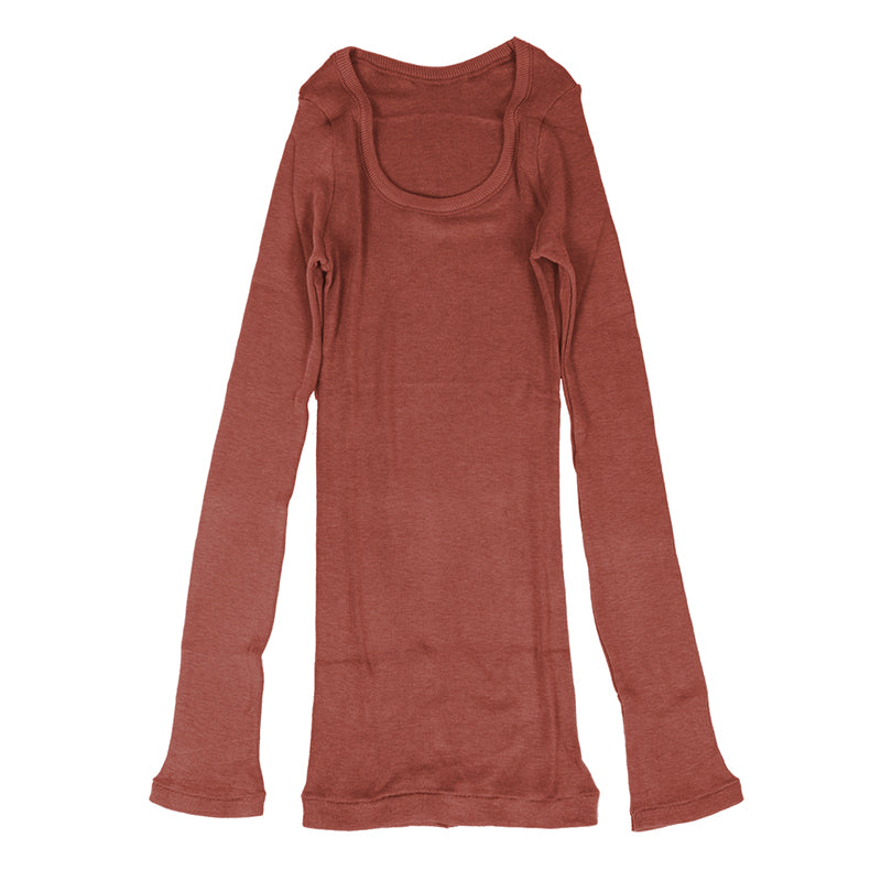 発熱インナー 長袖 レディース あたたか デコルテネック 深あき あったか 白 黒 ブルー ピンク パープル 黄色 おしゃれ 重ね着 秋冬用 M-L・L-LL 薄手 インナー 暖かい 下着 シャツ 防寒 冬 (在庫限り)