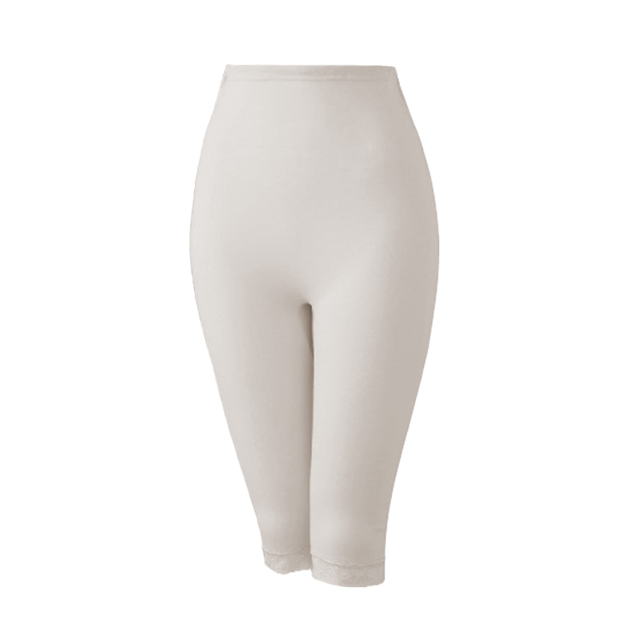 Suteteko 婦人 紙パンツ対応 7分長ボトム M~LL (レディース 肌着 綿100% 日本製) (取寄せ)