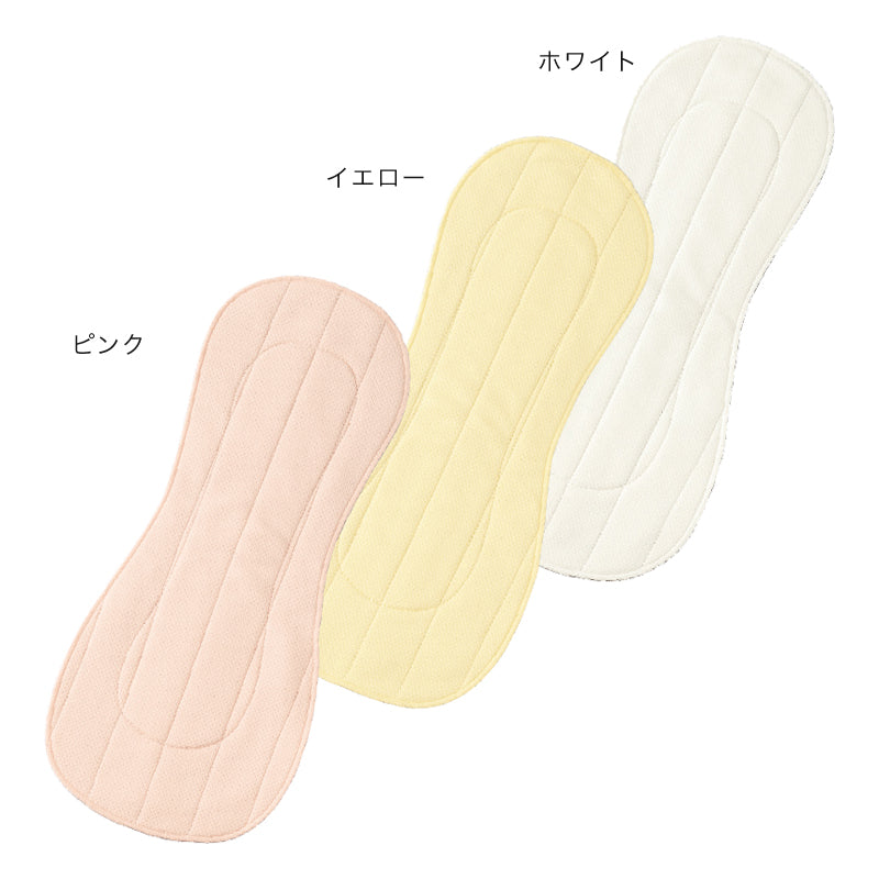 尿漏れパッド 女性用 尿漏れパット 3枚組 フリーサイズ (布ナプキン 失禁 尿もれ 失禁パッド パット 尿漏れ レディース 吸水) (取寄せ)