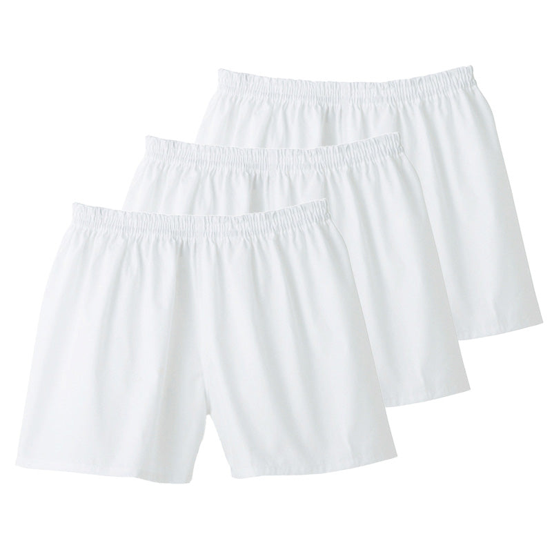 グンゼ 快適工房 紳士 パンツ(前とじ)3枚セット LL (メンズ GUNZE 綿100% コットン100 男性 下着 肌着 インナー やわらか 日本製 大きなサイズ) (在庫限り)