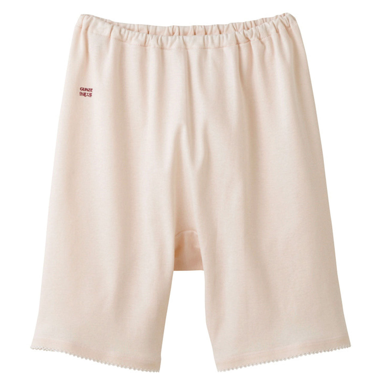 グンゼ 快適工房 3分丈パンツ 綿100% レディース M・L GUNZE 綿100% 下着 肌着 ボトム インナー 女性 婦人 重ね履き オーバーパンツ コットン やわらか 日本製 白 ベージュ あったかい