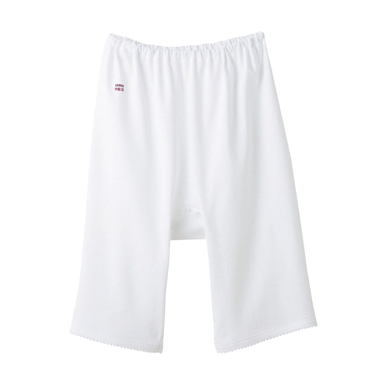 グンゼ 快適工房 婦人5分丈パンツ 3L (レディース GUNZE 綿100% オーバーパンツ コットン 女性 下着 肌着 インナー やわらか 日本製 白 ベージュ あったかい 大きいサイズ)