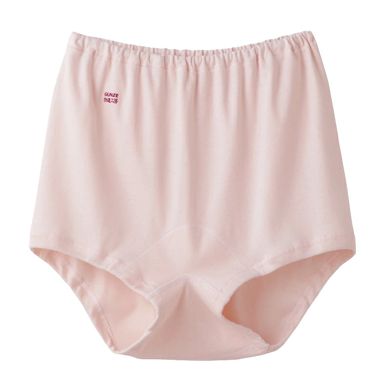 グンゼ 快適工房 ズロース 綿100% 深履き ゆったり ゴム入れ替え可 レディース パンツ シニア S~L 婦人 下着 深め ショーツ お尻すっぽり シンプル 無地 コットン GUNZE 女性 肌着 インナー やわらか 日本製 白 ベージュ S M L