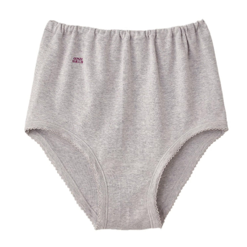 グンゼ 快適工房 ショーツ 綿100% 深履き ゆったり ゴム入れ替え可 レディース S~L 婦人 下着 深め パンツ お尻すっぽり シンプル 無地 コットン GUNZE 綿100% 女性 肌着 インナー やわらか 日本製 S M L