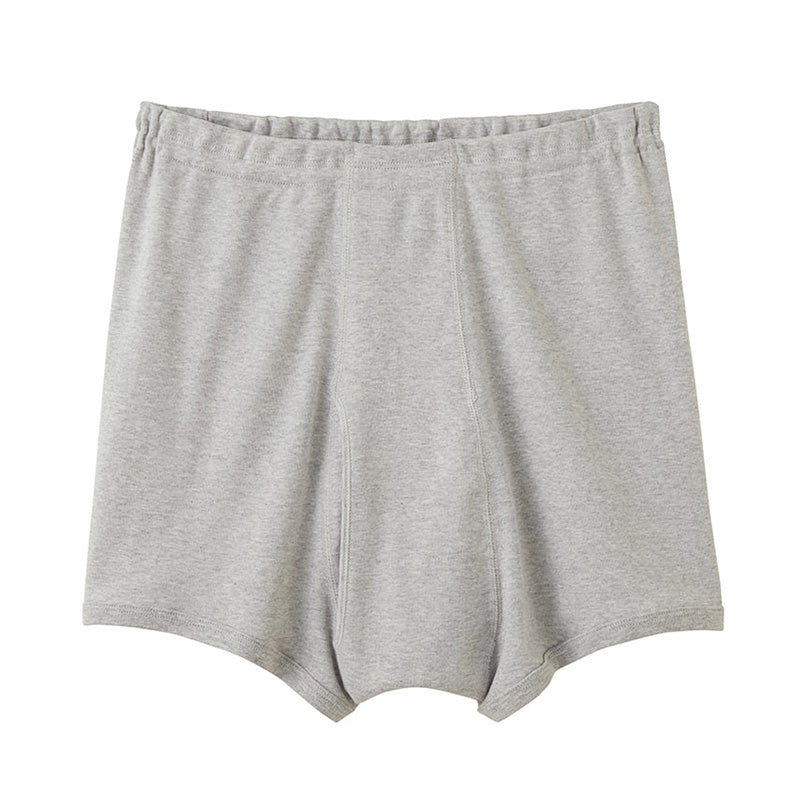 グンゼ 快適工房 トランクス 前あき LL メンズ GUNZE 綿100% 前開き コットン 男性 下着 肌着 パンツ インナー 日本製 白 肌 灰 大きなサイズ