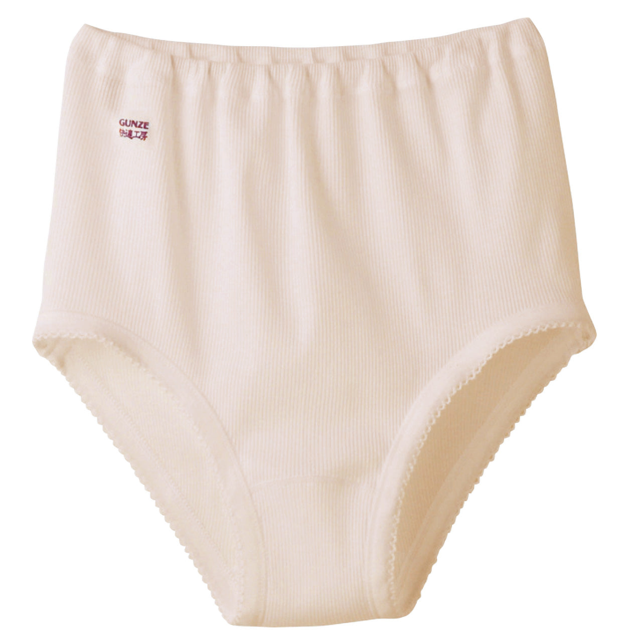 グンゼ 快適工房 婦人リブショーツ M・L (レディース GUNZE 綿100% コットン 女性 下着 肌着 パンツ インナー やわらか 日本製 白 ベージュ) (在庫限り)