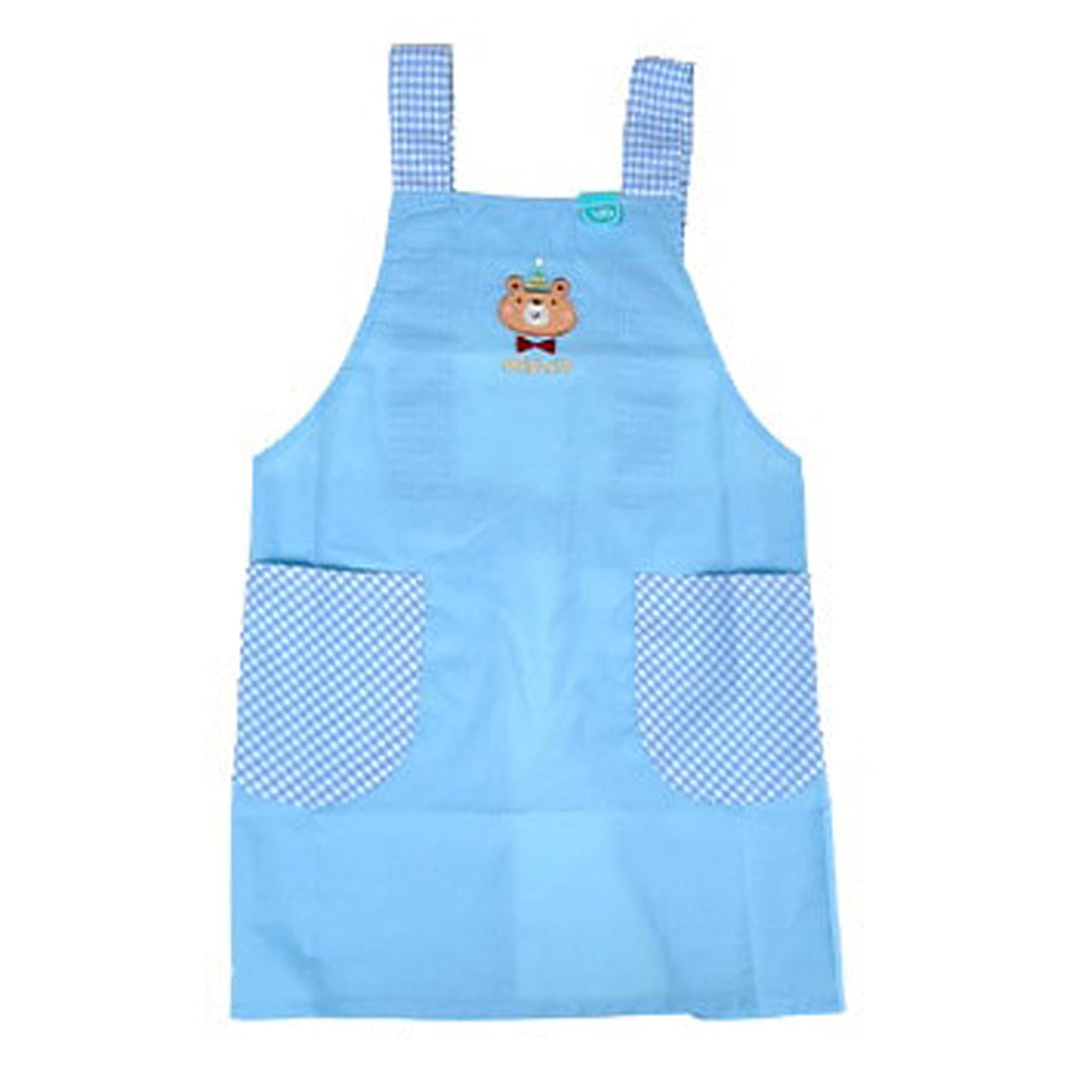 エプロン キッズ 女の子 男の子 子供 110cm~130cm (子供用 子ども こども かわいい 動物 110 120 130 マジックテープ) (特販) (在庫限り)