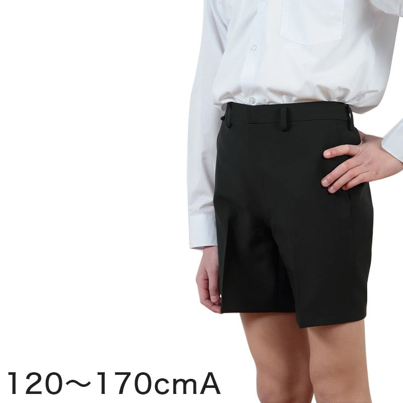 学生服 男子小学生 折衿学生服用サマー半ズボン 120cmA~170cmA 丸洗いOK (取寄せ)