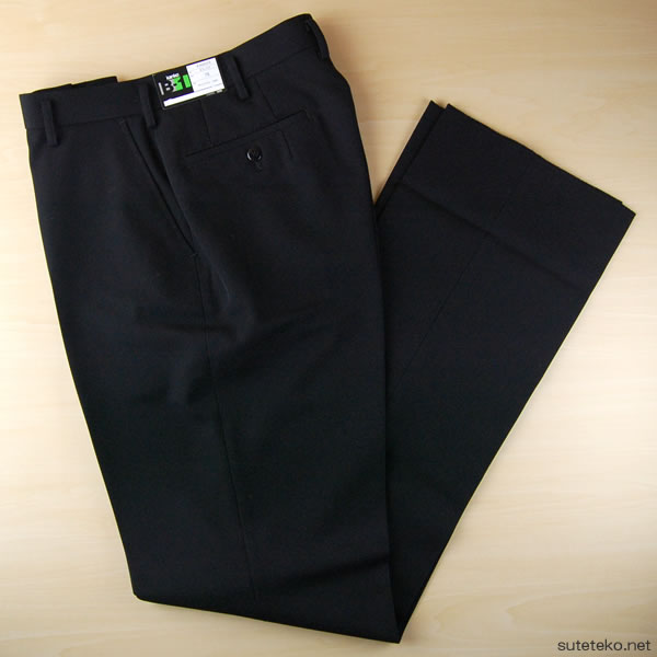 学生服 B-1 男子 学生ズボン ノータックスラックス ウエスト70cm~76cm 裾上げ無料 (送料無料) (在庫限り)