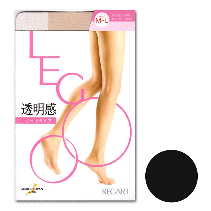 LEGOO 透明感 コンジュゲートシアーパンスト M-L・L-LL (レディース 婦人 女性 レグー 日本製) (在庫限り)