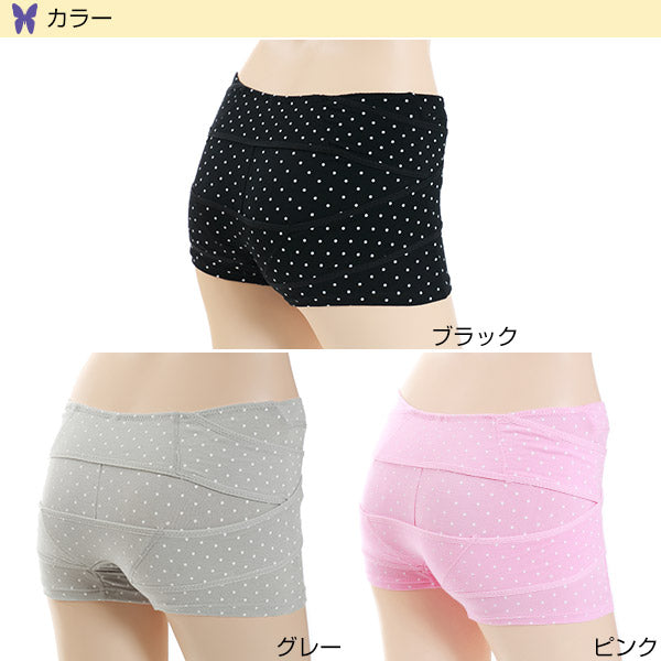 おやすみ骨盤パンツ ガードルショーツ ヒップアップ 骨盤補正 M~LL (ショーツガードル 補正下着 骨盤 ショーツ レディース 1枚履き 垂れ尻 インナー 就寝時 おやすみパンツ 夜用パンツ)