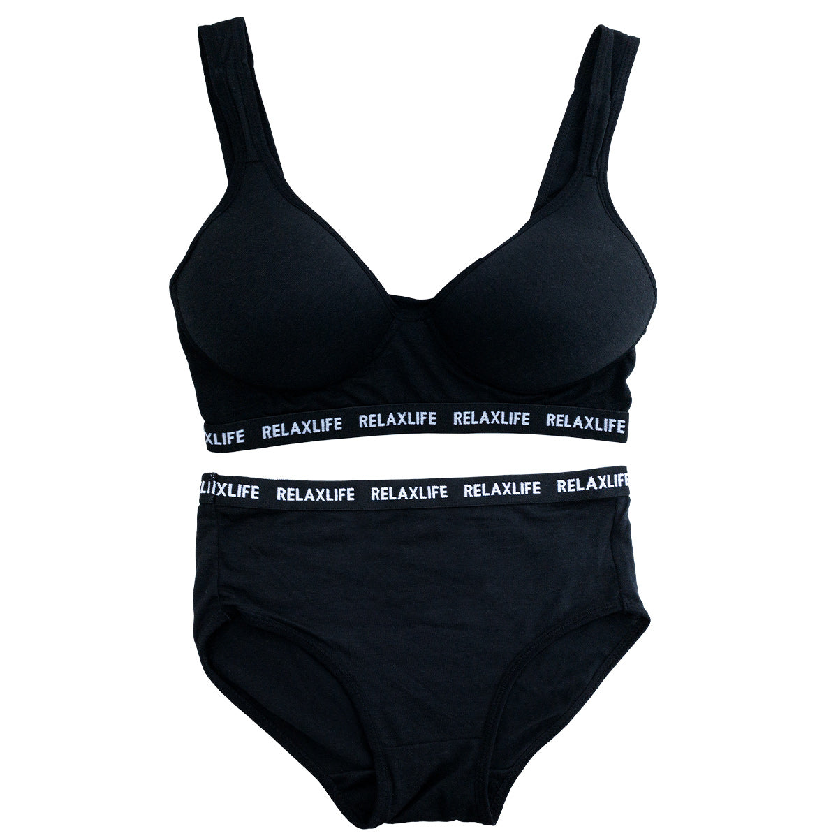 スポーツブラ ショーツ ブラジャー セット M~LL レディース 下着 上下セット 女性 ノンワイヤーブラ モールドカップ インナー