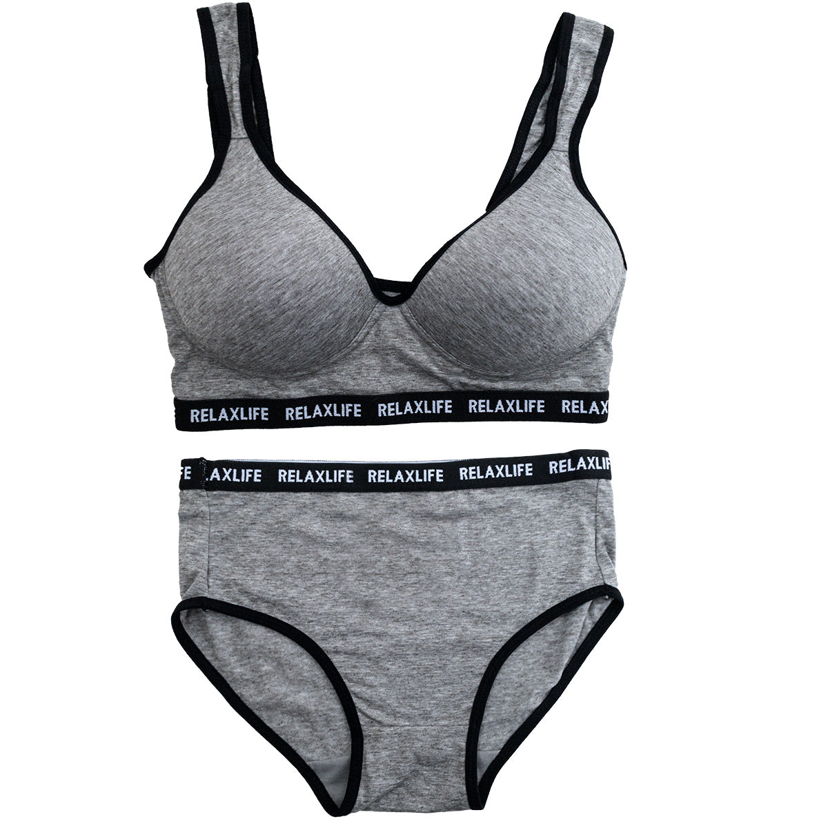 スポーツブラ ショーツ ブラジャー セット M~LL レディース 下着 上下セット 女性 ノンワイヤーブラ モールドカップ インナー
