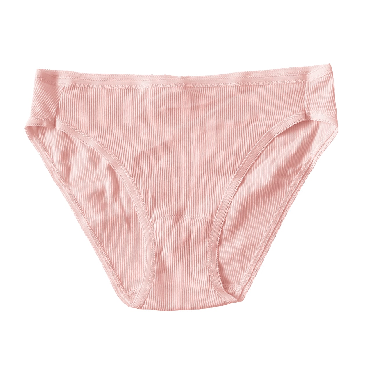 ショーツ 綿100% レディース リブ 綿 コットン ハーフショーツ S~5L 浅め 下着 ll 3l 4l 大きいサイズ 女性 婦人 肌着 シンプル 無地 インナー パステル ローライズ